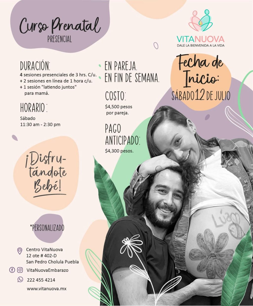 Instagram post from vitanuovaembarazo. This post is in position 3.